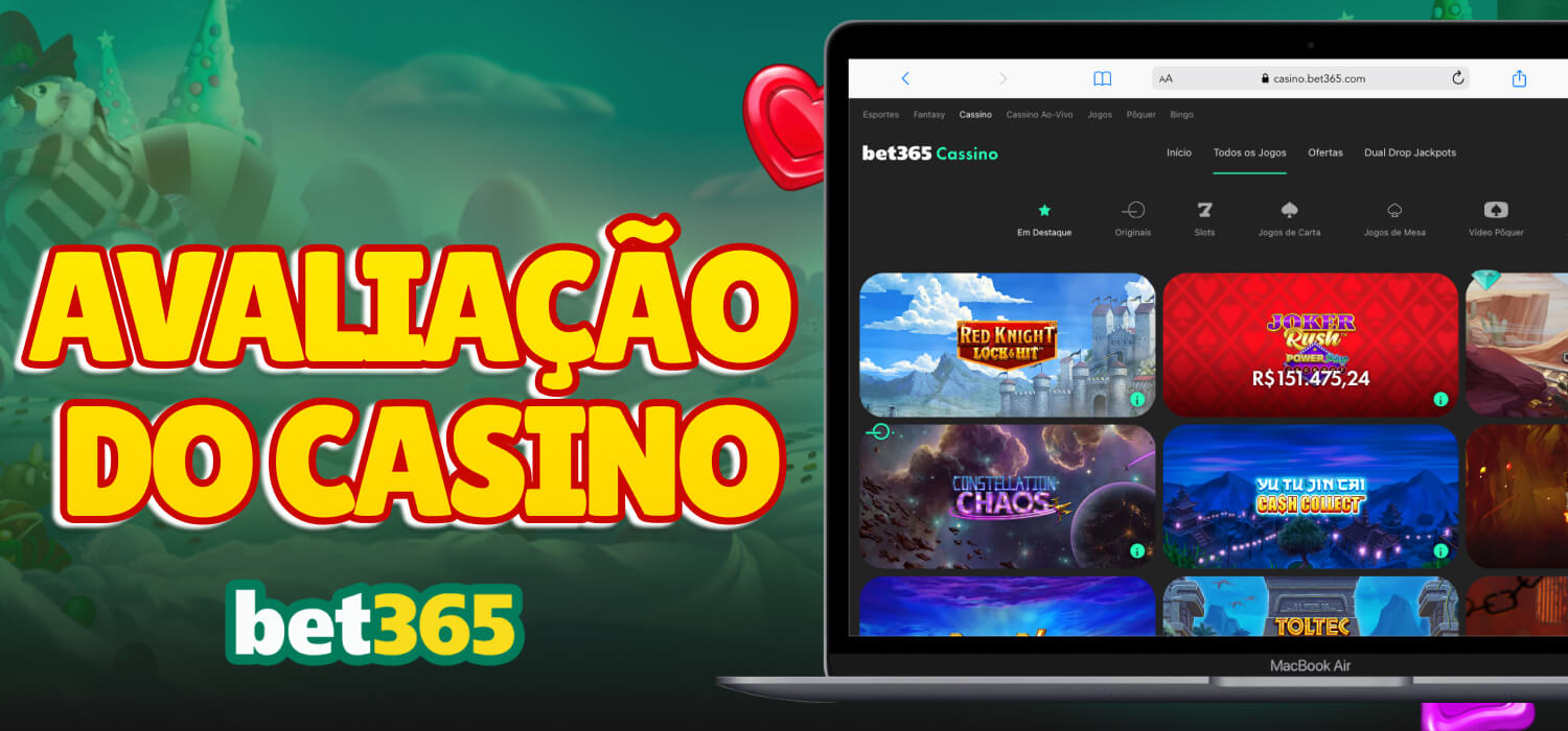 revisão do casino bet365