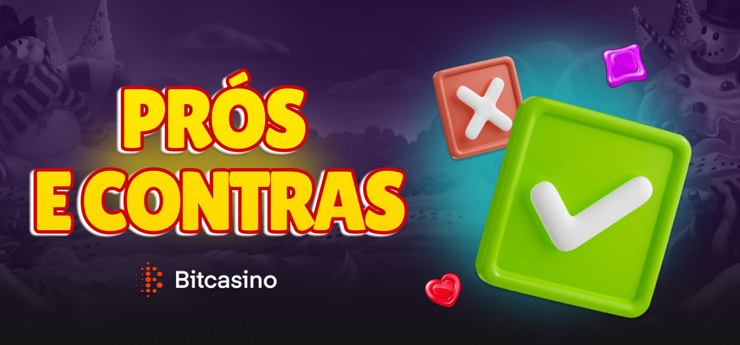 prós e contras bitcasino